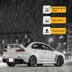 Πισινά Φανάρια Set Για Mitsubishi Lancer X 08-17 Led Bar Φιμέ VLAND
