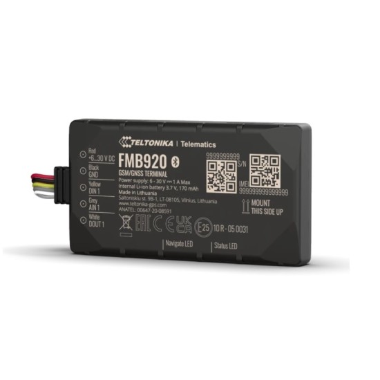 Gps Tracker 4G Για Αυτοκίνητα / Μηχανές Teltonika FMC 920