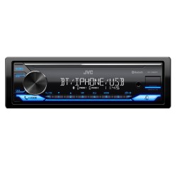 Radio Usb Bluetooth JVC KD-X382BT 4x50 Watt MP3 / Aux Μπλε Χρώμα