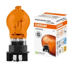 Λάμπα Αλογόνου ΡWY24W WP3.3X14.5-4 12volt 24 watt Osram Original 7450A 1Τεμάχιο
