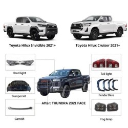 Body Kit Για Toyota Hilux Revo 2016-2019 Μετατροπή Σε Tundra 2021+ Look Body Kit Για Toyota Hilux Revo 2016-2019 Μετατροπή Σε Tundra 2021+ Look