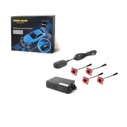 Σύστημα Παρκαρίσματος PDC Με 4 Αισθητήρες 16mm Εσωτερικούς Μαύρο Χρώμα Με Ήχο OEM Steelmate PTS411EX OEM Σύστημα Παρκαρίσματος PDC Με 4 Αισθητήρες 16mm Εσωτερικούς Μαύρο Χρώμα Με Ήχο OEM Steelmate PTS411EX OEM