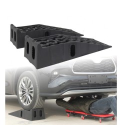Ράμπες Ανύψωσης Αυτοκινήτου Με Μέγιστο Φορτίο 7000Kg 905mm x 305mm x 215mm Πλαστικές Μαύρες 2 Τεμάχια