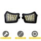 Φως Καθρέπτη Για  Volvo C30, C70, S40,S60, S80, V50, V70 SMD Led 6000K Λευκά 2 Τεμάχια