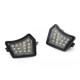Φως Καθρέπτη Για  Volvo C30, C70, S40,S60, S80, V50, V70 SMD Led 6000K Λευκά 2 Τεμάχια