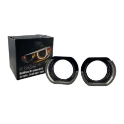 Καπάκι Για Προτζέκτορα 3.0" Τετράγωνο Matrix M9-L Με Led DRL 1 Τεμάχιο