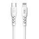 Καλώδιο Φόρτισης Type-c Σε Lightning Λευκό 1m ON Mobile Accessories 1 Τεμάχιο