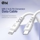 Καλώδιο Φόρτισης Type-c Σε Lightning Λευκό 1m ON Mobile Accessories 1 Τεμάχιο