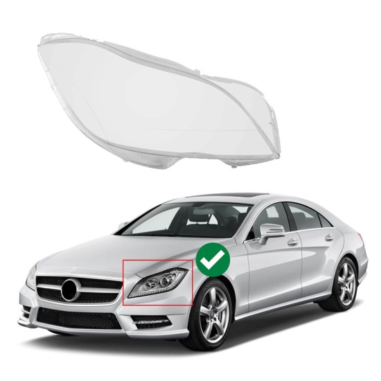 Κρύσταλλο Φαναριού Δεξί Για Mercedes-Benz CLS W218 Pro Facelift 10-14 1 Τεμάχιο Κρύσταλλο Φαναριού Δεξί Για Mercedes-Benz CLS W218 Pro Facelift 10-14 1 Τεμάχιο