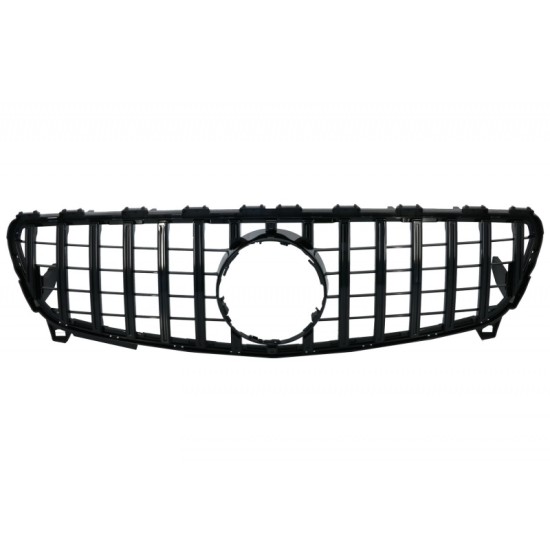 Μάσκα Για Mercedes-Benz A-Class W176 15-18 GT Amg Panamericana Look Μαύρη Γυαλιστερή 1 Τεμάχιο Μάσκα Για Mercedes-Benz A-Class W176 15-18 GT Amg Panamericana Look Μαύρη Γυαλιστερή 1 Τεμάχιο