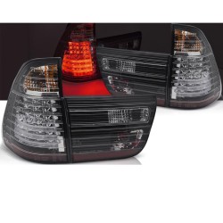 Πισινά Φανάρια Set Για Bmw X5 E53 99-03 Led Black Sonar