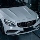 Body Kit Για Mercedes-Benz C-Class W205 14-20 Sedan Amg C63s Facelift Look Με Φτερά, Καπό, Μάσκα & Μπούκες Black Edition