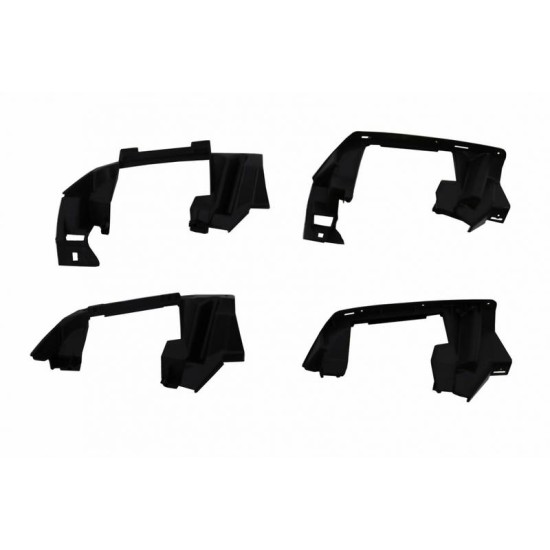 Diffuser Πίσω Προφυλακτήρα Για Mercedes-Benz A-Class W176 12-18 A45 Amg Look Από Abs Πλαστικό 1 Τεμάχιο