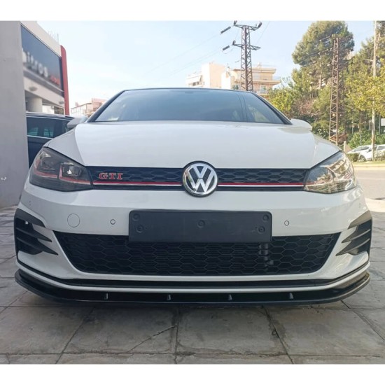 Μπροστινό Spoiler Για VW Golf VII (7.5) 17-20 GTI Έκδοση Μαύρο Γυαλιστερό Χρώμα Από Abs Πλαστικό Α Ποιότητα Μπροστινό Spoiler Για VW Golf VII (7.5) 17-20 GTI Έκδοση Μαύρο Γυαλιστερό Χρώμα Από Abs Πλαστικό Α Ποιότητα