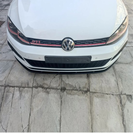 Μπροστινό Spoiler Για VW Golf VII (7.5) 17-20 GTI Έκδοση Μαύρο Γυαλιστερό Χρώμα Από Abs Πλαστικό Α Ποιότητα Μπροστινό Spoiler Για VW Golf VII (7.5) 17-20 GTI Έκδοση Μαύρο Γυαλιστερό Χρώμα Από Abs Πλαστικό Α Ποιότητα