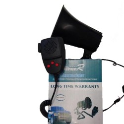 Κόρνα Αστυνομίας Με 3 Ήχους Και Μικρόφωνο 50Watt Κόρνα Αστυνομίας Με 3 Ήχους Και Μικρόφωνο 50Watt