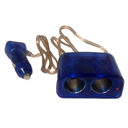 Προέκταση Αναπτήρα Διπλή Μπλε 15422 1 Τεμάχιο