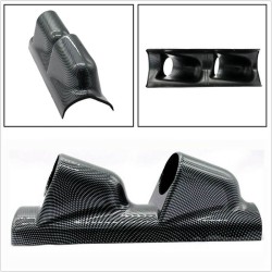 Βάση Για Όργανα Κολώνας Διπλή (2 x 52mm) Carbon Look Prosport Βάση Για Όργανα Κολώνας Διπλή (2 x 52mm) Carbon Look Prosport
