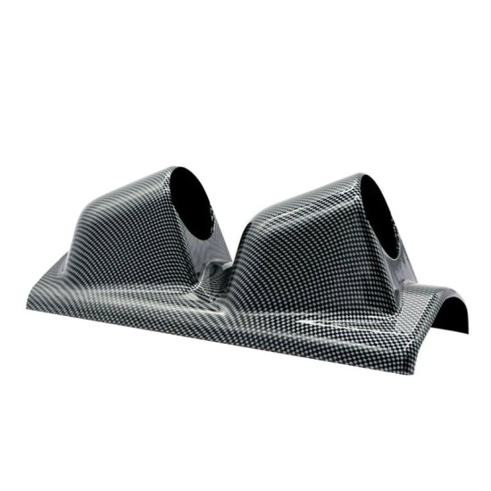 Βάση Για Όργανα Κολώνας Διπλή (2 x 52mm) Carbon Look Prosport