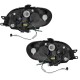 Μπροστινά Φανάρια Set Για Citroen Saxo 00-04 DRL Χρωμίου H1/H1 Sonar