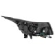 Μπροστινά Φανάρια Set Για Chevrolet Cruze 09-12 Tube DRL & U Angel Eyes & Led Φλας Μαύρα H7/H1 Manual Eagle Eyes