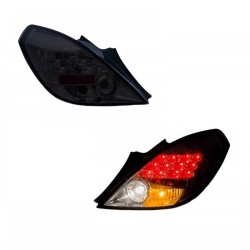 Πισινά Φανάρια Set Για Opel Corsa D 06-14 Led Smoke JunYan Πισινά Φανάρια Set Για Opel Corsa D 06-14 Led Smoke JunYan