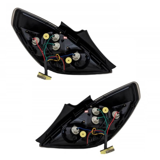 Πισινά Φανάρια Set Για Opel Corsa D 06-14 Led Smoke JunYan