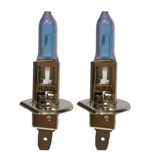 Λάμπες Αλογόνου H1 12V 55w HOD Crystal Blue 2 Τεμάχια