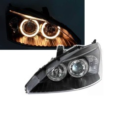 Μπροστινά Φανάρια Set Για Ford Focus 98-02 Angel Eyes Μαύρα H7/H7 Depo Μπροστινά Φανάρια Set Για Ford Focus 98-02 Angel Eyes Μαύρα H7/H7 Depo