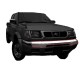 Μπροστινός Προφυλακτήρας Για Nissan Navara D22 98-01 2WD/4WD Μεσαίο Κομμάτι Χρώμιο