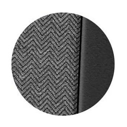 Καλύμματα Υφασμάτινα Prix All In One Μαύρο-Γκρι Ζευγάρι 4 Τεμάχια