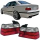 Πισινά Φανάρια Set Για Bmw 3 E36 Sedan 90-99 M3 Look Κόκκινο/Άσπρο Depo