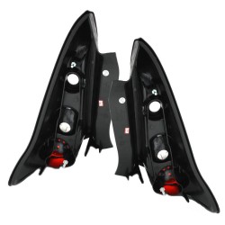 Πισινά Φανάρια Set Για Citroen C4 3D 05-09 Μαύρα JunYan Πισινά Φανάρια Set Για Citroen C4 3D 05-09 Μαύρα JunYan