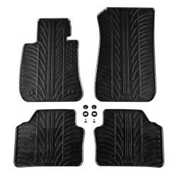 Πατάκια Αυτοκινήτου Gledring 0350 BMW E90/E91 2005-2011 / BMW E92/E93 2008-2012 Μαύρο 4 Τεμάχια