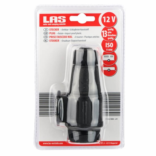 Μπρίζα Κοτσαδόρου Αρσενικό 12 Volt 13 Pin EAL 10004