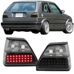 Πισινά Φανάρια Set Για Vw Golf II (2) 83-92 Led Μαύρα KAtuning Πισινά Φανάρια Set Για Vw Golf II (2) 83-92 Led Μαύρα KAtuning