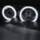 Μπροστινά Φανάρια Set Για Bmw 3 E46 Coupe/Cabrio 03-06 ccfl Angel Eyes Μαύρα H7/H7 Με Μοτέρ Sonar