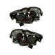 Μπροστινά Φανάρια Set Για Audi A4 B7 04-08 DRL Μαύρα H1/H1 Με Μοτέρ Sonar
