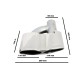 Μπούκες Εξάτμισης Για Mercedes-Benz S-Class W221 06-13 Amg Look 2x2 Oval
