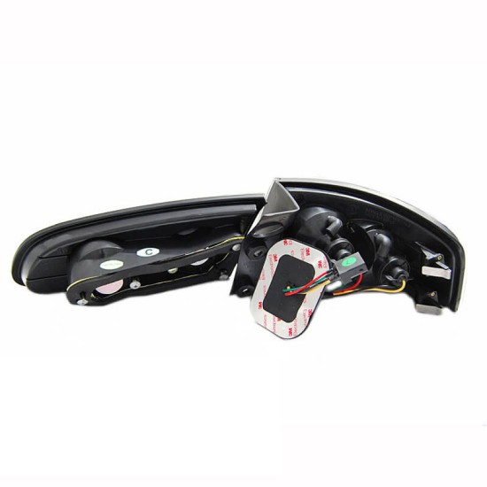 Πισινά Φανάρια Set Για Seat Ibiza 6L 02-08 Μαύρα Sonar