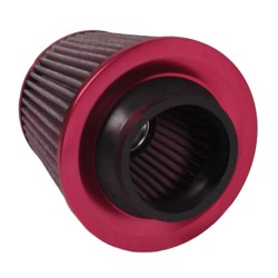 Φιλτροχοάνη Αυτοκινήτου Διπλής Ροής Universal Tenzo-R Με 3 Αντάπτορες Φ60/65/70mm Κόκκινη Φιλτροχοάνη Αυτοκινήτου Διπλής Ροής Universal Tenzo-R Με 3 Αντάπτορες Φ60/65/70mm Κόκκινη