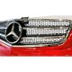 Μάσκα Για Mercedes-Benz C-Class W204 07-14 Amg C63 Look Με 2 Γρίλιες Μαύρο/Χρώμιο 1 Τεμάχιο