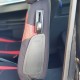 Καλύμματα Υφασμάτινα Sport All In One Μαύρο-Κόκκινο Ζευγάρι 4 Τεμάχια
