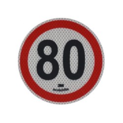 Αυτοκόλλητο Αντανακλαστικό Με Όριο Ταχύτητας "80" 3M 15cm ΣΠ 501 1 Τεμάχιο Αυτοκόλλητο Αντανακλαστικό Με Όριο Ταχύτητας "80" 3M 15cm ΣΠ 501 1 Τεμάχιο