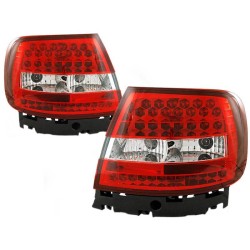 Πισινά Φανάρια Set Για Audi A4 B5 94-01 Led Κόκκινο/Crystal Eagle Eyes Πισινά Φανάρια Set Για Audi A4 B5 94-01 Led Κόκκινο/Crystal Eagle Eyes
