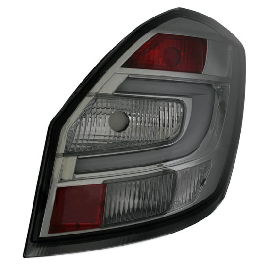 Πισινά Φανάρια Set Για Skoda Fabia 07-14 Led Bar Φιμέ Eagle Eyes
