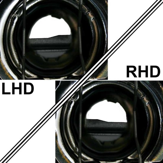 Μπροστινά Φανάρια Set Για Audi A3 8L 96-00 Angel Eyes Μαύρα H7/H7 Depo