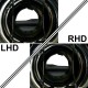 Μπροστινά Φανάρια Set Για Audi A3 8L 96-00 Angel Eyes Μαύρα H7/H7 Depo