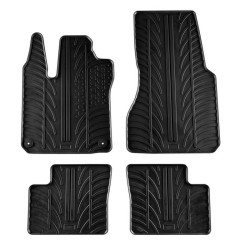 Πατάκια Αυτοκινήτου Gledring 0462 Smart Forfour 453 2014- Μαύρο 4 Τεμάχια