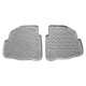 Πατάκια Σκαφάκια 3D Από Λάστιχο Για Skoda Fabia 2002- / 2007-2014 "Star Diamond" 4 Τεμάχια Γκρι